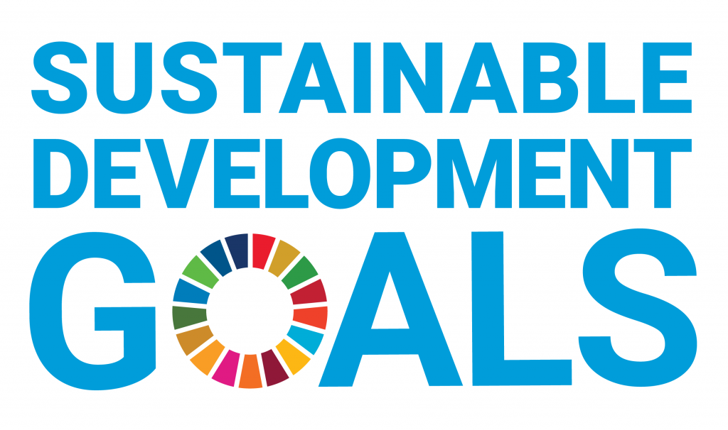 United Nations Sustainable Development Goals logo with colour wheel for non-UN entities