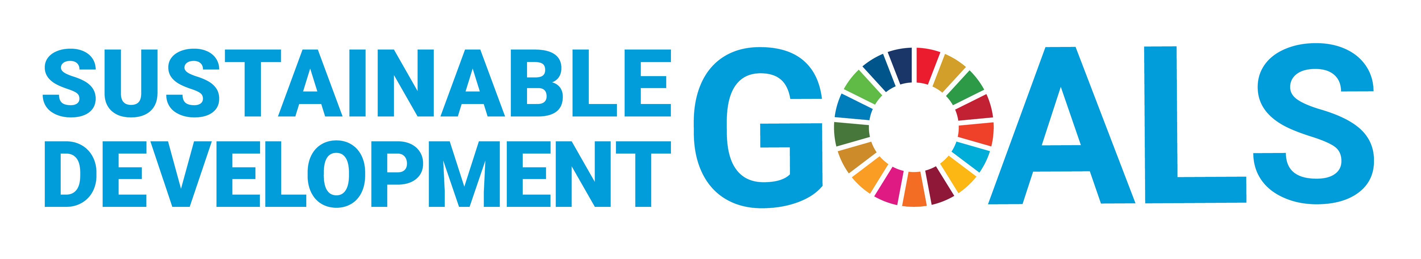 United Nations Sustainable Development Goals logo with colour wheel for non-UN entities